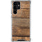 Early American Wood Planks Galaxy S22 Ultra Clear Case