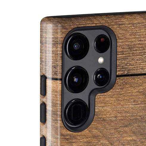 Early American Wood Planks Galaxy S22 Ultra Pro Case