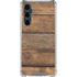 Early American Wood Planks Galaxy S23 FE Clear Case