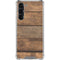 Early American Wood Planks Galaxy S23 Plus Clear Case