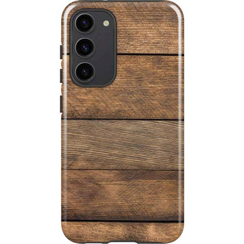 Early American Wood Planks Galaxy S23 Plus Pro Case