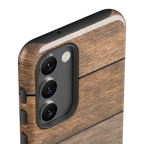 Early American Wood Planks Galaxy S23 Plus Pro Case