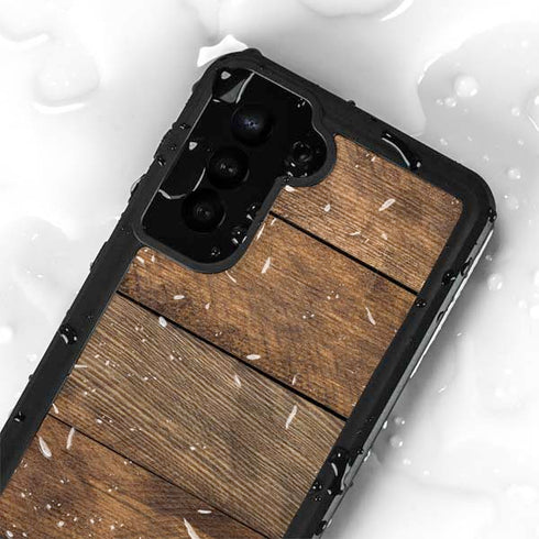 Early American Wood Planks Galaxy S23 Plus Waterproof Case