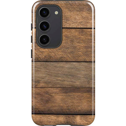 Early American Wood Planks Galaxy S23 Pro Case