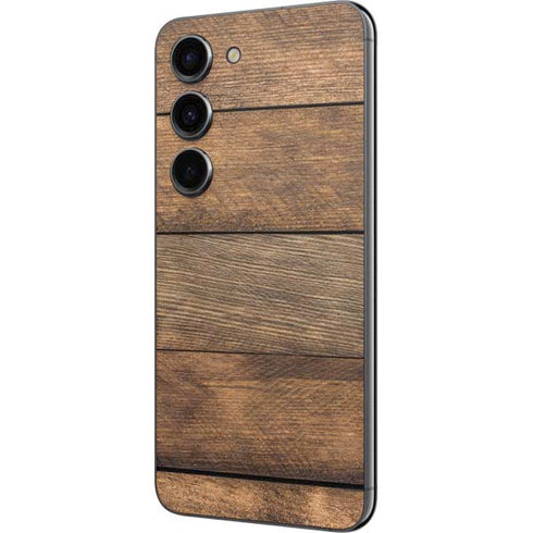Early American Wood Planks Galaxy S23 Skin