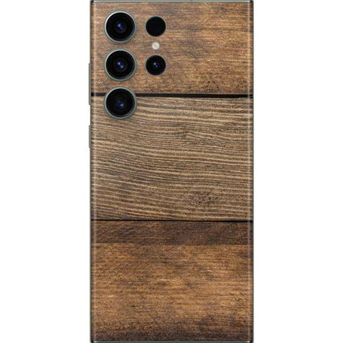 Early American Wood Planks Galaxy S23 Ultra Skin