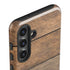 Early American Wood Planks Galaxy S24 Plus Impact Case