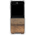 Early American Wood Planks Galaxy Z Flip5 5G Clear Case