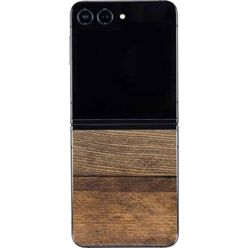 Early American Wood Planks Galaxy Z Flip5 5G Skin