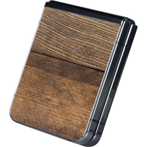 Early American Wood Planks Galaxy Z Flip5 5G Skin