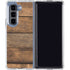 Early American Wood Planks Galaxy Z Fold5 5G Clear Case