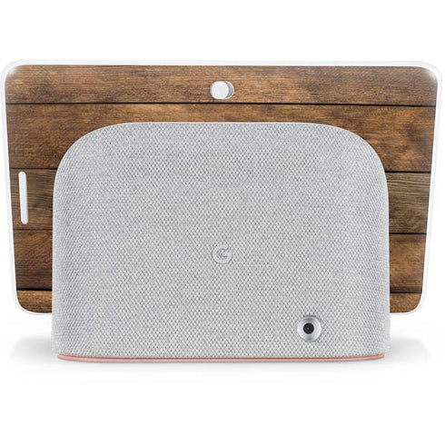 Early American Wood Planks Google Home Hub Skin