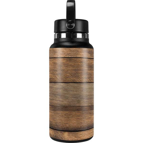 Early American Wood Planks Hydro Flask 32oz Wide Mouth Skin