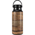 Early American Wood Planks Hydro Flask 32oz Wide Mouth Skin