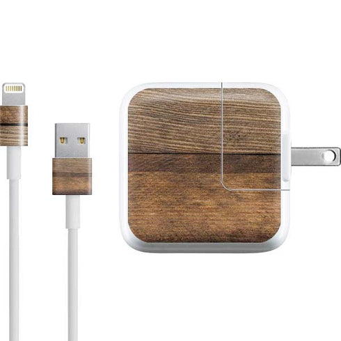 Early American Wood Planks iPad Charger (10W USB) Skin