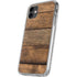 Early American Wood Planks iPhone 11 Clear Case