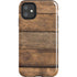 Early American Wood Planks iPhone 11 Impact Case
