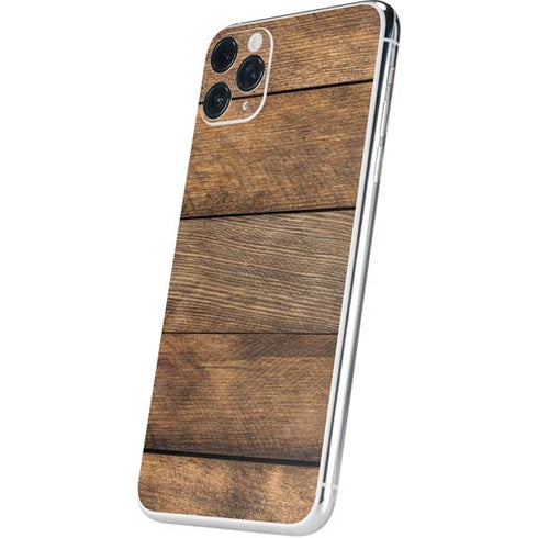 Early American Wood Planks iPhone 11 Pro Max Skin