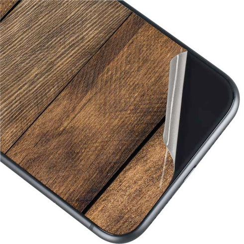 Early American Wood Planks iPhone 11 Skin