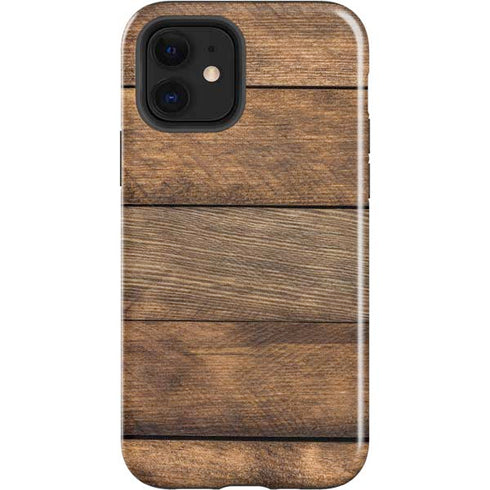 Early American Wood Planks iPhone 12 Impact Case