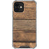 Early American Wood Planks iPhone 12 Mini Clear Case