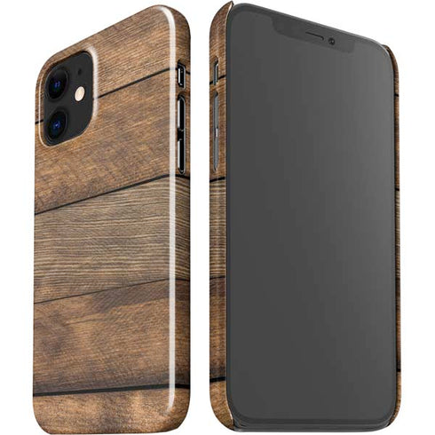 Early American Wood Planks iPhone 12 Mini Lite Case