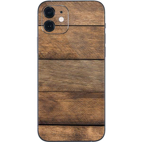 Early American Wood Planks iPhone 12 Mini Skin