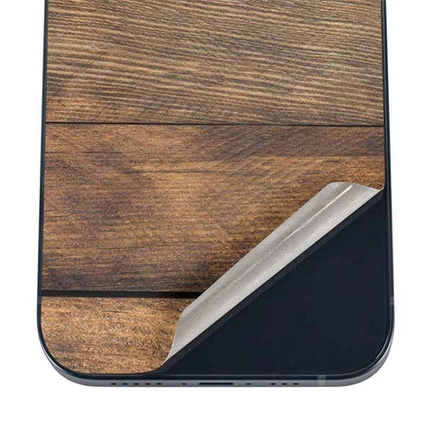 Early American Wood Planks iPhone 12 Mini Skin