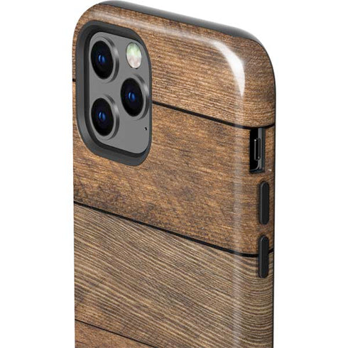 Early American Wood Planks iPhone 12 Pro Impact Case
