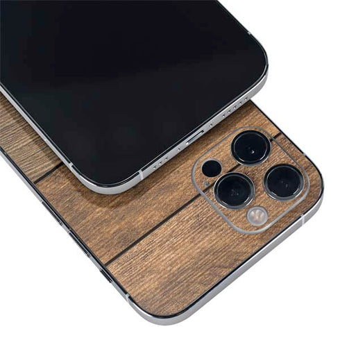 Early American Wood Planks iPhone 12 Pro Max Skin