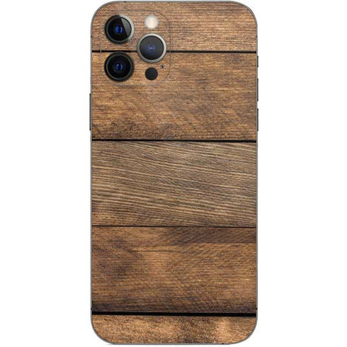 Early American Wood Planks iPhone 12 Pro Skin