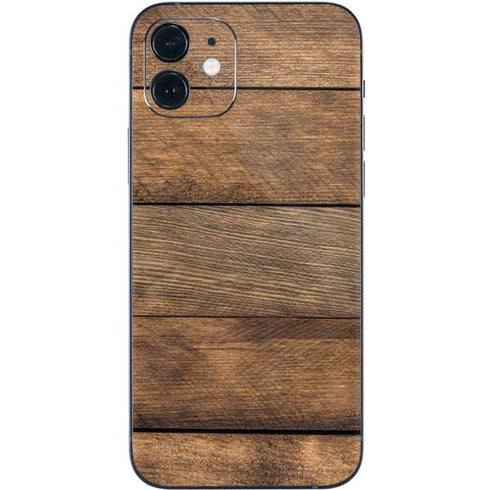 Early American Wood Planks iPhone 12 Skin
