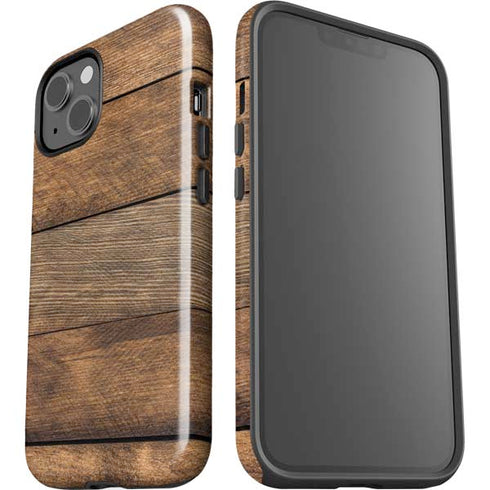 Early American Wood Planks iPhone 13 Impact Case