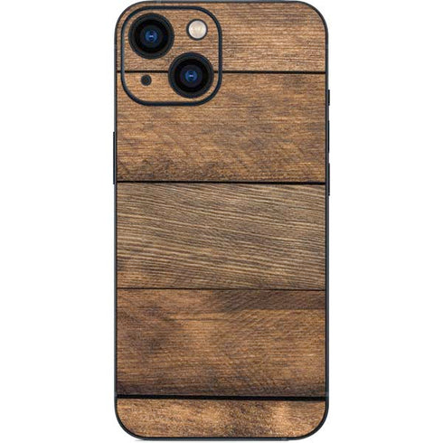 Early American Wood Planks iPhone 13 Mini Skin