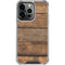 Early American Wood Planks iPhone 13 Pro Clear Case
