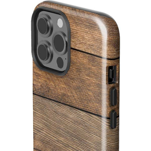 Early American Wood Planks iPhone 13 Pro Max Impact Case