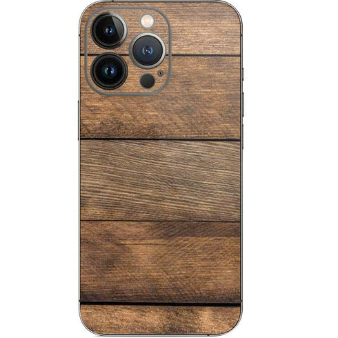 Early American Wood Planks iPhone 13 Pro Skin