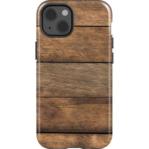 Early American Wood Planks iPhone 14 Impact Case