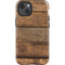Early American Wood Planks iPhone 14 Impact Case