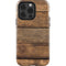 Early American Wood Planks iPhone 14 Pro Impact Case