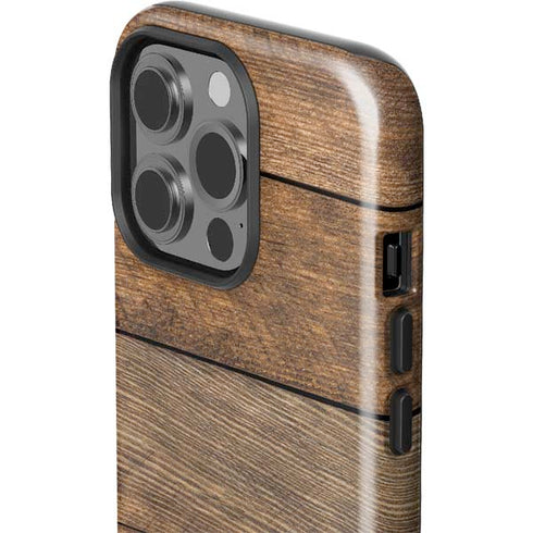 Early American Wood Planks iPhone 15 Pro Impact Case