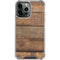 Early American Wood Planks iPhone 14 Pro Max Clear Case
