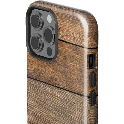 Early American Wood Planks iPhone 15 Pro Max Impact Case