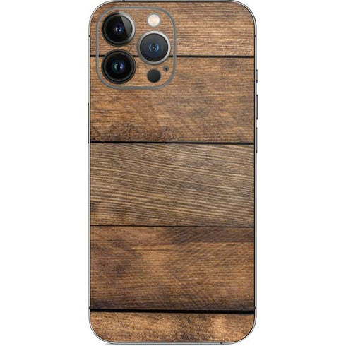 Early American Wood Planks iPhone 14 Pro Max Skin