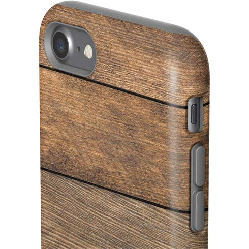 Early American Wood Planks iPhone SE (2nd & 3rd Gen) Pro Case