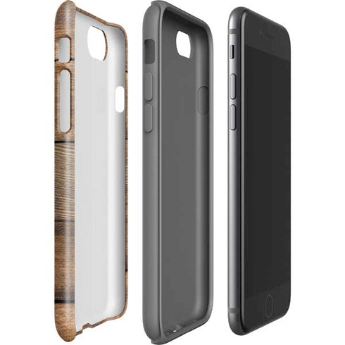 Early American Wood Planks iPhone SE (2nd & 3rd Gen) Pro Case