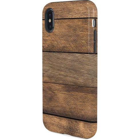 Early American Wood Planks iPhone X Pro Case