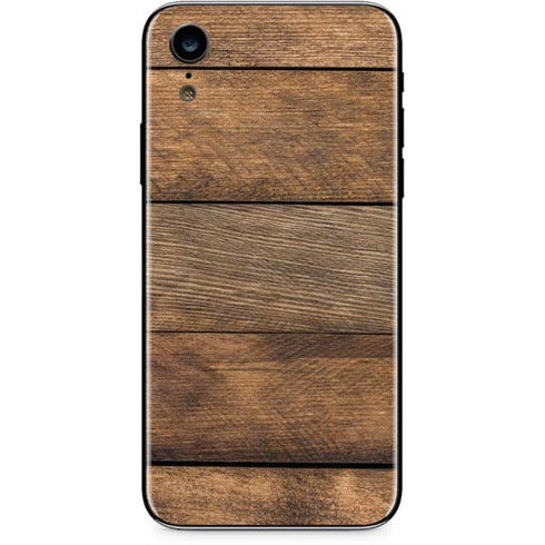 Early American Wood Planks iPhone XR Skin
