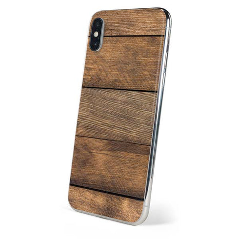 Early American Wood Planks iPhone XS Max Skin