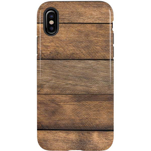 Early American Wood Planks iPhone XS Pro Case
